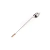 Tie Pin "Pulcinella" Made Of Sterling Silver - Handcrafted