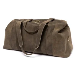 Travel Bag "Velden" Brown Goatskin - Handmade