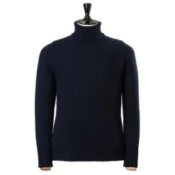 Turtleneck Sweater "Gentry Rollneck" Made Of Pure 6 Ply Scottish Cashm