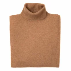 Turtleneck Sweater "Oxton Rollneck" Made Of Fine Scottish 1 Ply Cashme