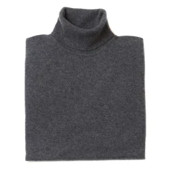Turtleneck Sweater "Oxton Rollneck" Made Of Fine Scottish 1 Ply Cashme
