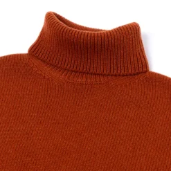 Turtleneck Sweater "Val Gardena" In Pure Cashmere