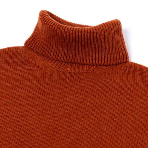 Turtleneck Sweater "Val Gardena" In Pure Cashmere