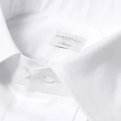 Tuxedo Shirt "Sartorial-Plissee" Made Of Cotton-Twill From Thomas Maso
