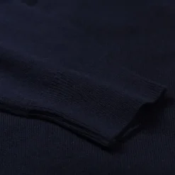 V-Neck Jumper Made From Merino Wool And Cashmere - 1 Ply Cashmere Blen