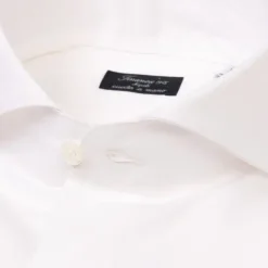 White Shirt "Pop Extreme" Made Of Pure Cotton From Alumo - Collo Sergi