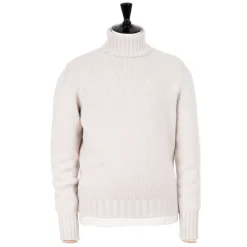 William Lockie Exclusive X Mj: "Gentry Rollneck" Turtleneck Sweater In