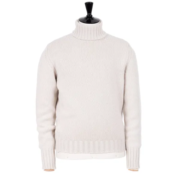William Lockie Exclusive X Mj: "Gentry Rollneck" Turtleneck Sweater In